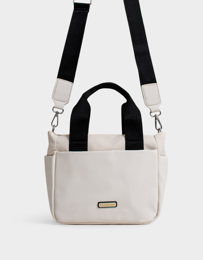 City Deportivo Cartera City Engomada - Marron Beige