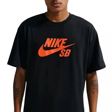 Remera Nike SB Logo Black