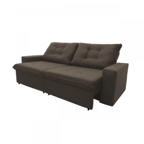 Sofa 3 Cuerpos Magnum Retractil Reclinable Rustico Gris Clar Sofa 3 Cuerpos Magnum Retractil Reclinable Rustico Gris Clar