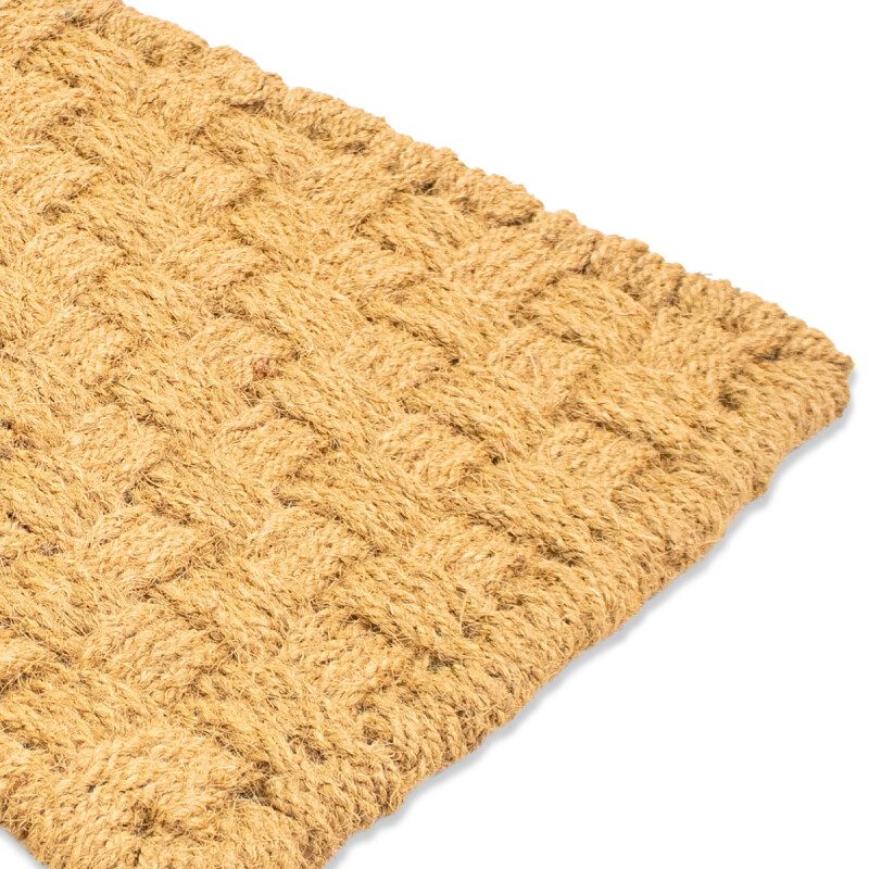 ALFOMBRA COCO RECT NATURAL 60X90CM Unica