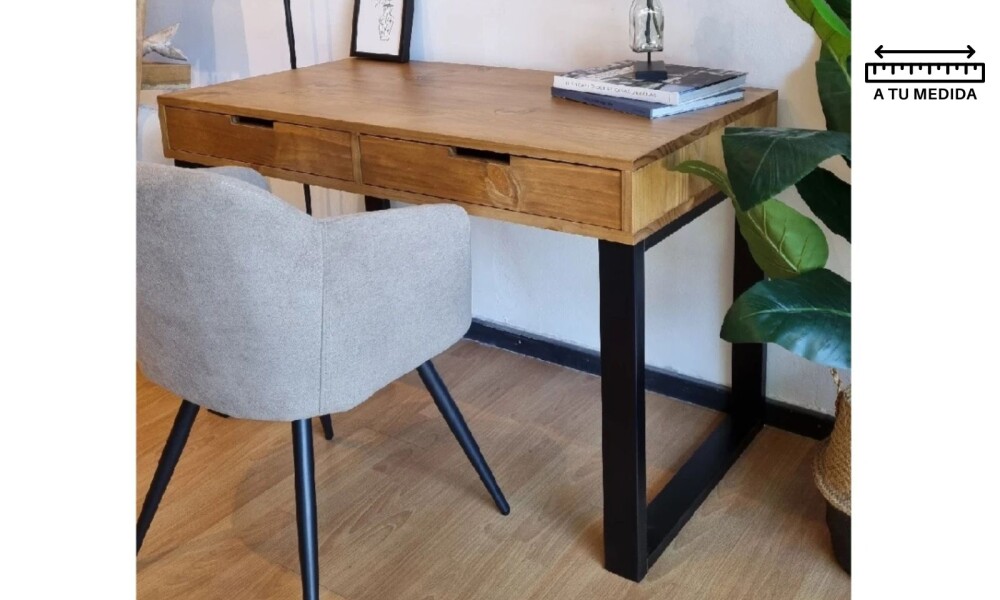 Escritorio IRON 2 Cajones 1.20m Escritorio IRON 2 Cajones 1.20m
