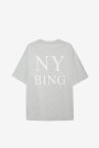 CAMISETA MYERS SERIF NY Gris