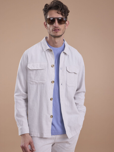 OVERSHIRT KOSI BEIGE