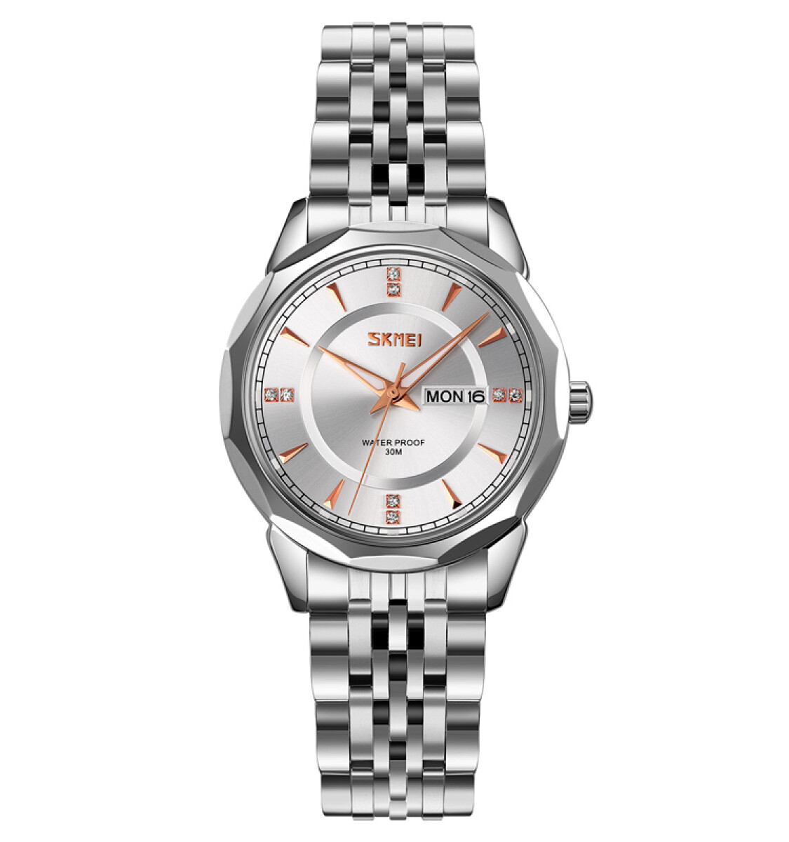 Reloj Skmei 9264sisi Para Mujer En Acero 