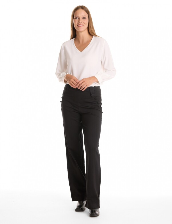 Pantalon Recto NEGRO