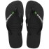 Ojotas Havaianas Brasil Logo Negro