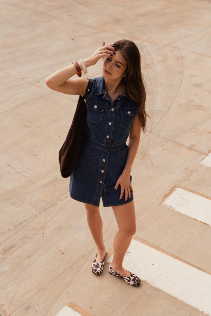 CAMISERO FLORENCE DENIM BLUE CAMISERO FLORENCE DENIM BLUE
