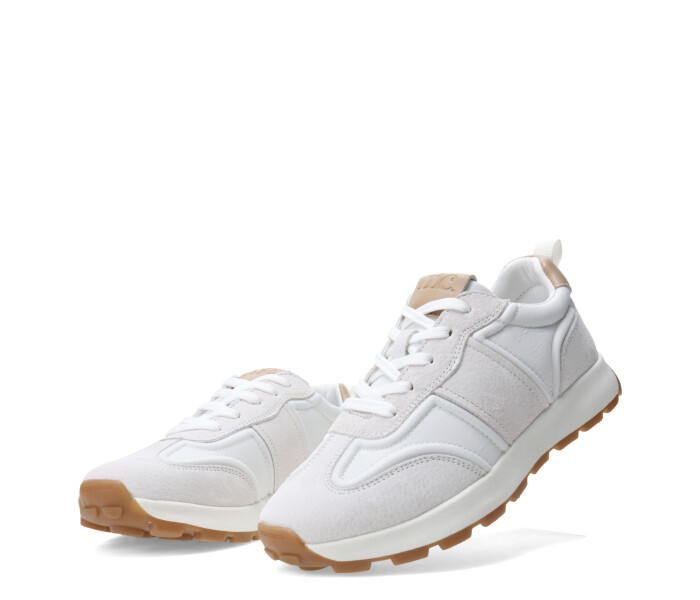 Championes de Mujer Miss Carol URTI Beige - Blanco