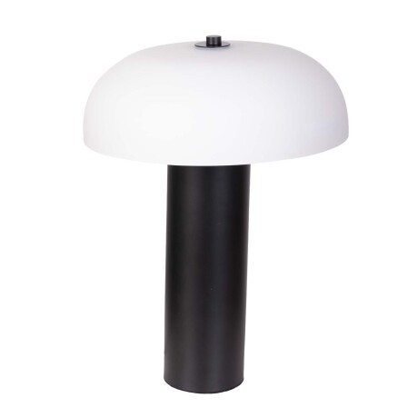 LÁMPARA DE MESA ML2510 NEGRO METAL Y VIDRIO ML251008