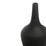 FLORERO CERAMICA D16x35CM BLANCO/NEGRO MATE FLORERO CERAMICA D16x35CM BLANCO/NEGRO MATE