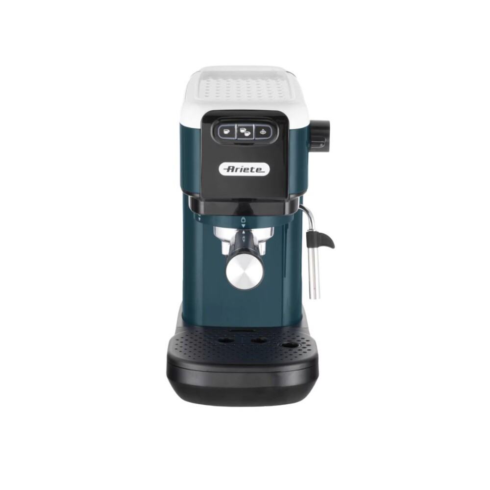 Cafetera Espresso - 15 Bares 1300W - con Espumador - Ariete Blanca
