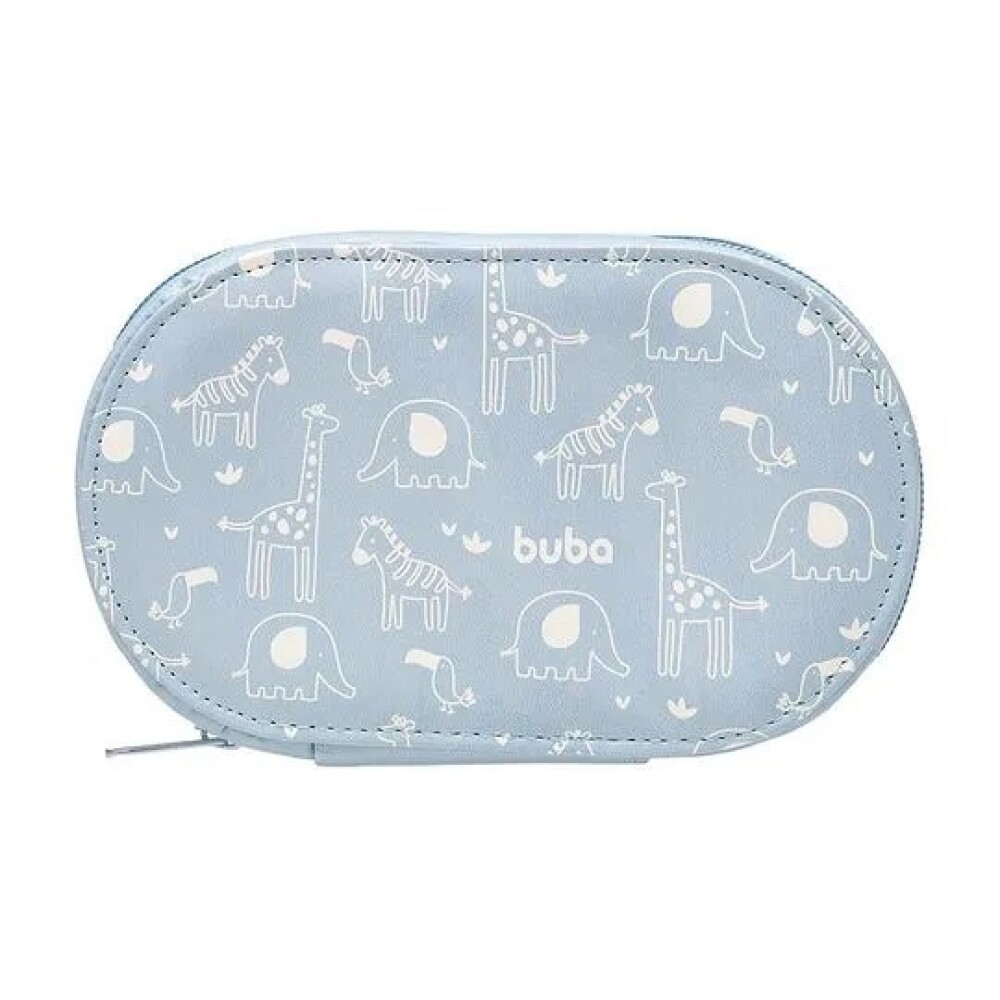 Set cuidados higiene clasico neccesaire BUBA celeste