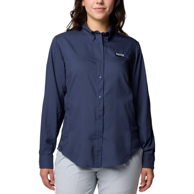 Womens Tamiami™ II LS Shirt - Cirrus Grey NOCTURNAL CAMPD