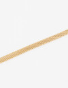 Pulseras Flexibles Metal Pulsera Flexible Metal Mesh - Dorado