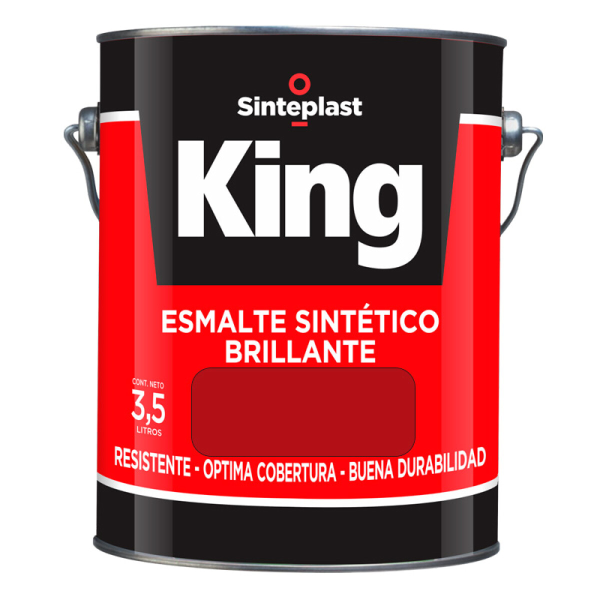 King Esmalte Brillante - Bermellón 