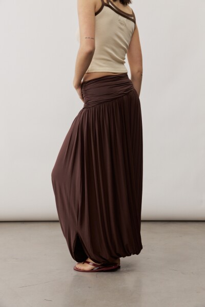 Falda Espurna MARRON