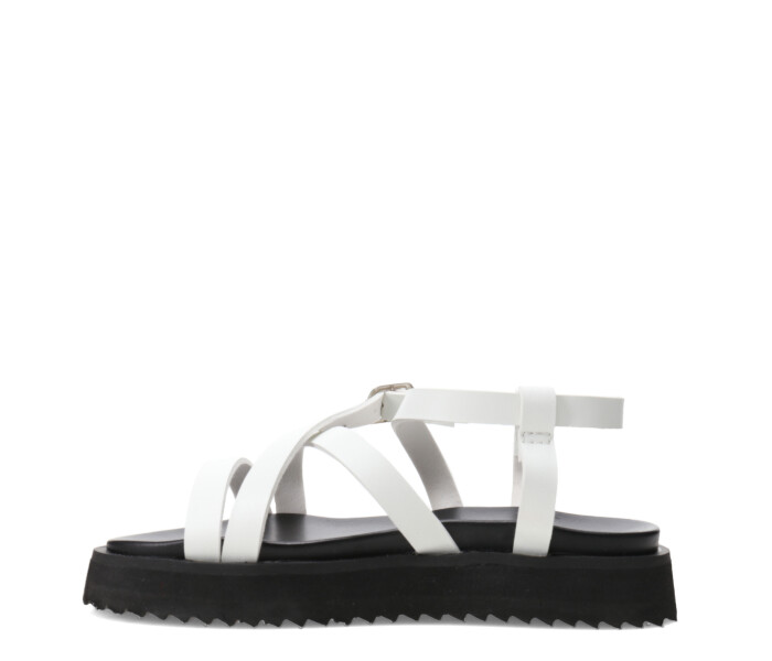 Sandalias de Niña MINI Miss Carol Califa con Hebilla Blanco