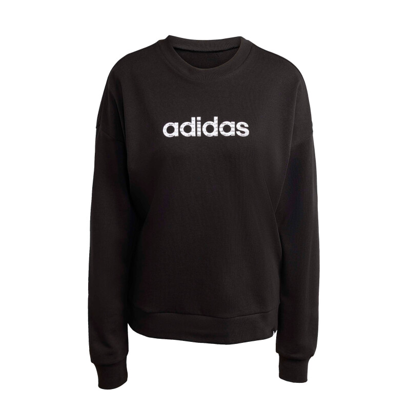 Buzo de Hombre Adidas Sweat Lin Negro