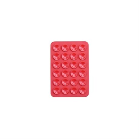 Ventosa soporte para colgar el celular Rojo