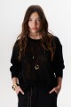 SWEATER ATAR NEGRO