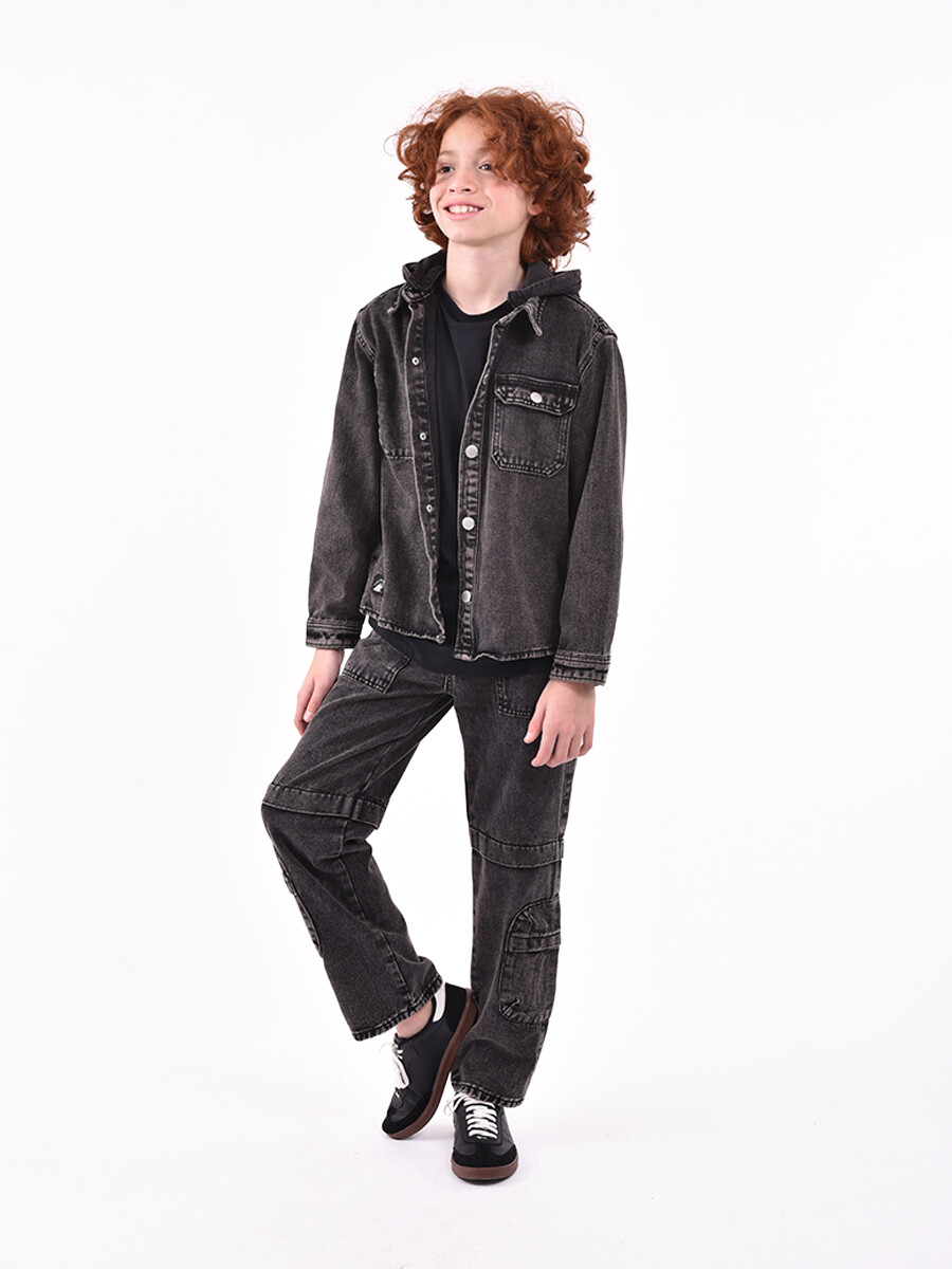 CAMPERA BRAD - NEGRO 