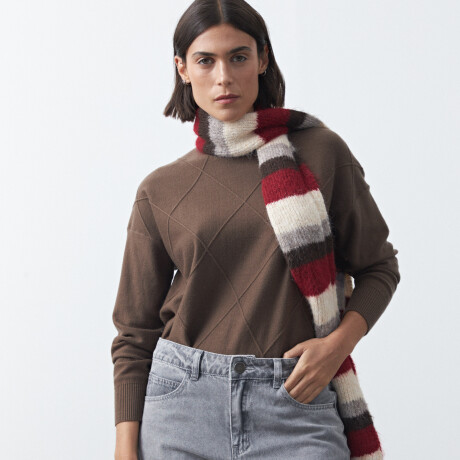 POLERA JAVAIOLA Marrón oscuro