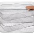 Set X4 Organizador Multiuso Heladera Cocina Bandeja Niveles Color Transparente CTN016 Set X4 Organizador Multiuso Heladera Cocina Bandeja Niveles Color Transparente CTN016