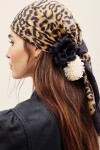 PAÑUELO ANIMAL LIGHT 70X70 Leopardo