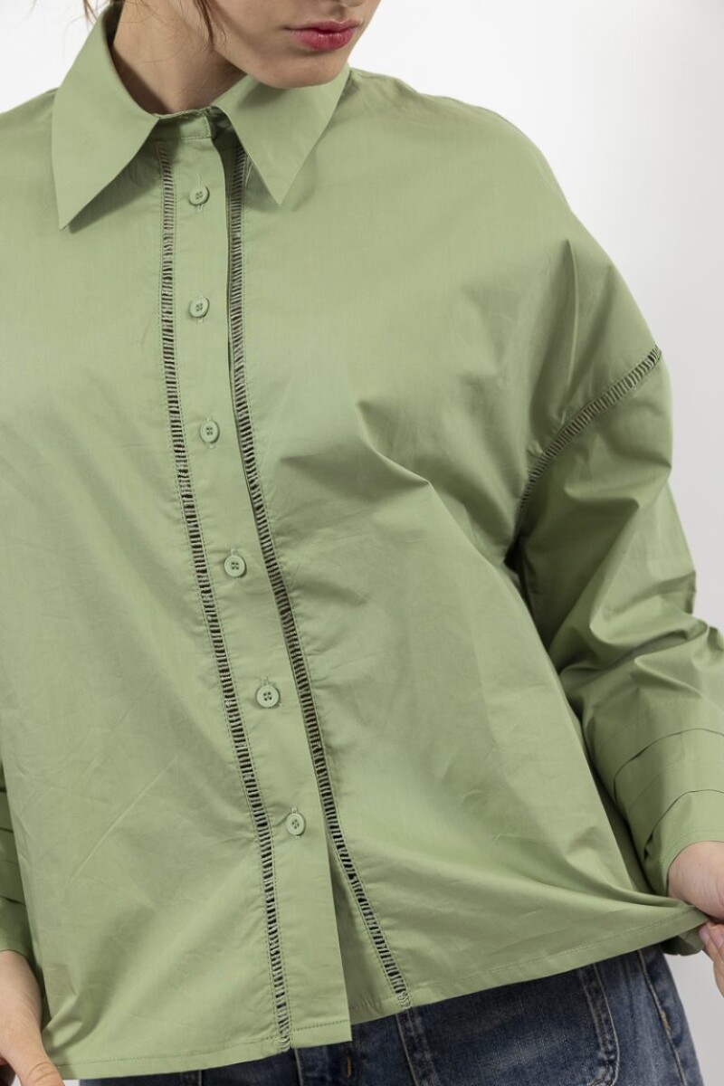 Camisa Algodón Sabia - BLANCO 