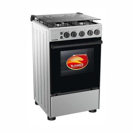 Cocina James C-510 Mit Multigas 4 Hornallas Plateada 220v Cocina James C-510 Mit Multigas 4 Hornallas Plateada 220v
