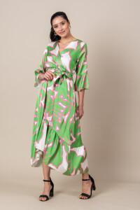 VESTIDO DUO Verde Manzana