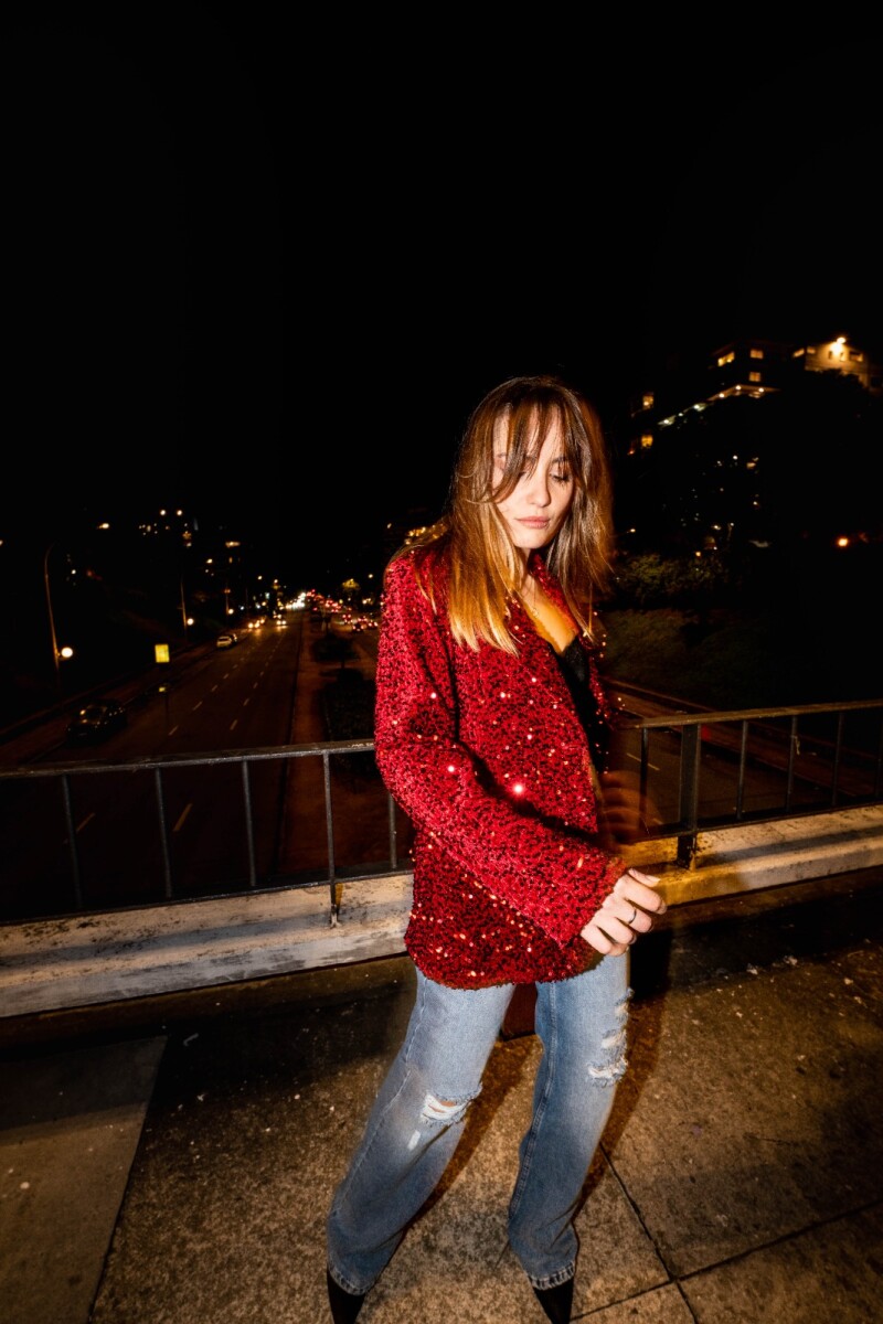 Blazer Lejue Rojo