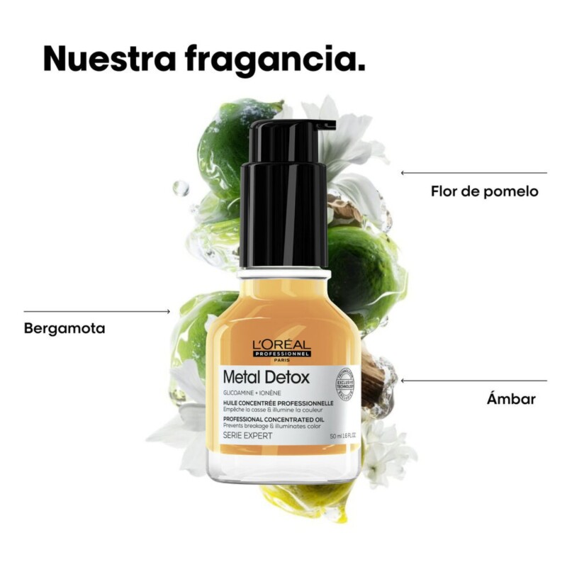 Aceite para cabello L'Oréal Prof Metal Detox Oil 50ml Aceite para cabello L'Oréal Prof Metal Detox Oil 50ml