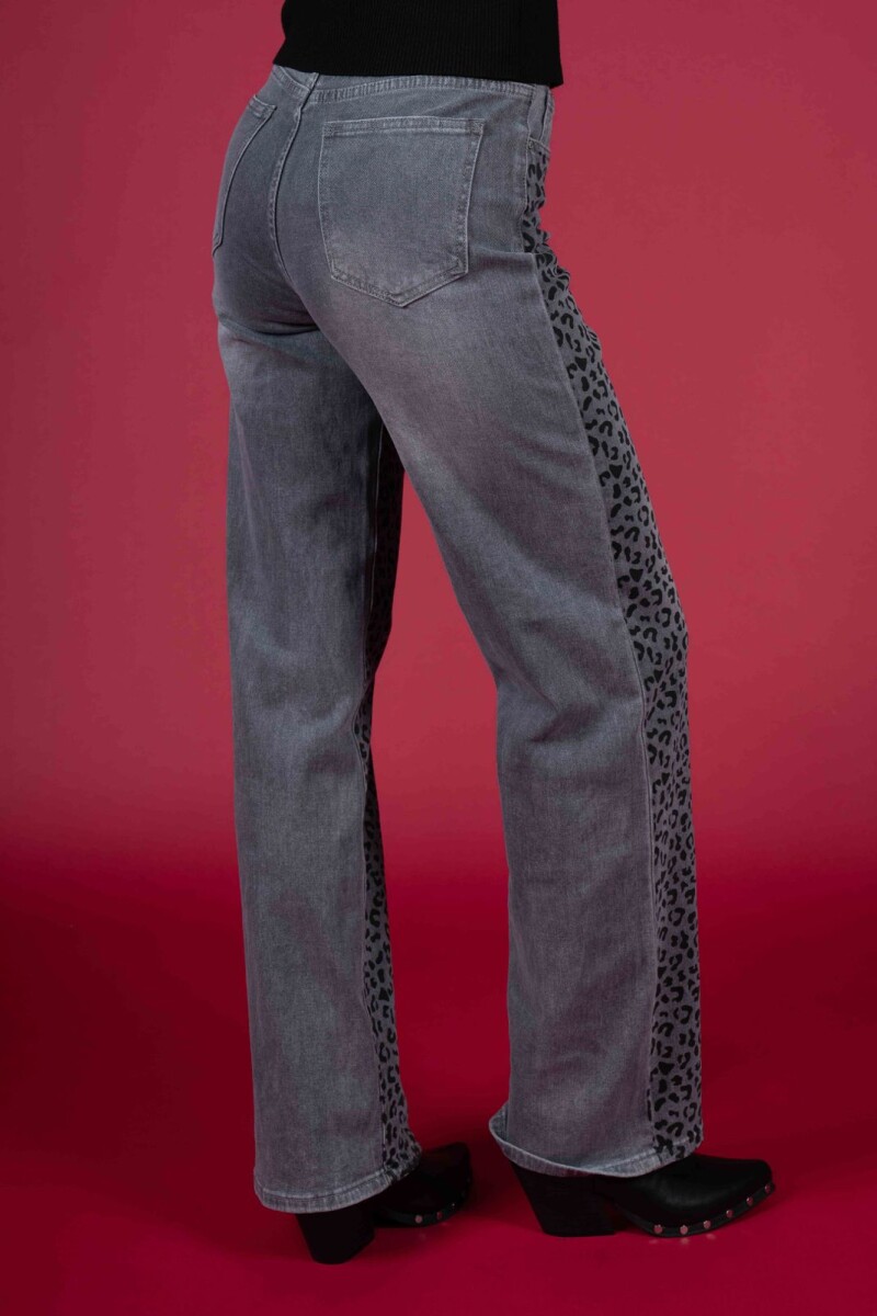 Jeans Leopi Celeste