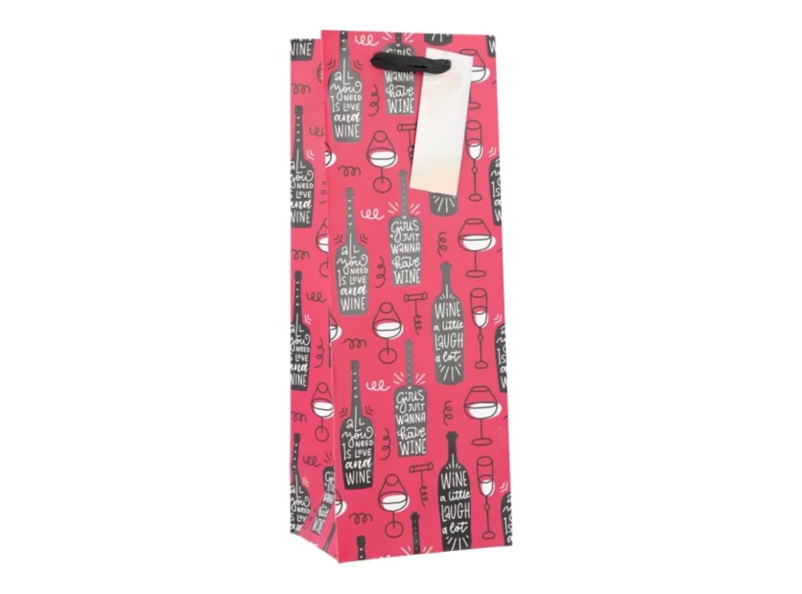 Bolsa para Botella Top Botellas con diseños - Rosa 