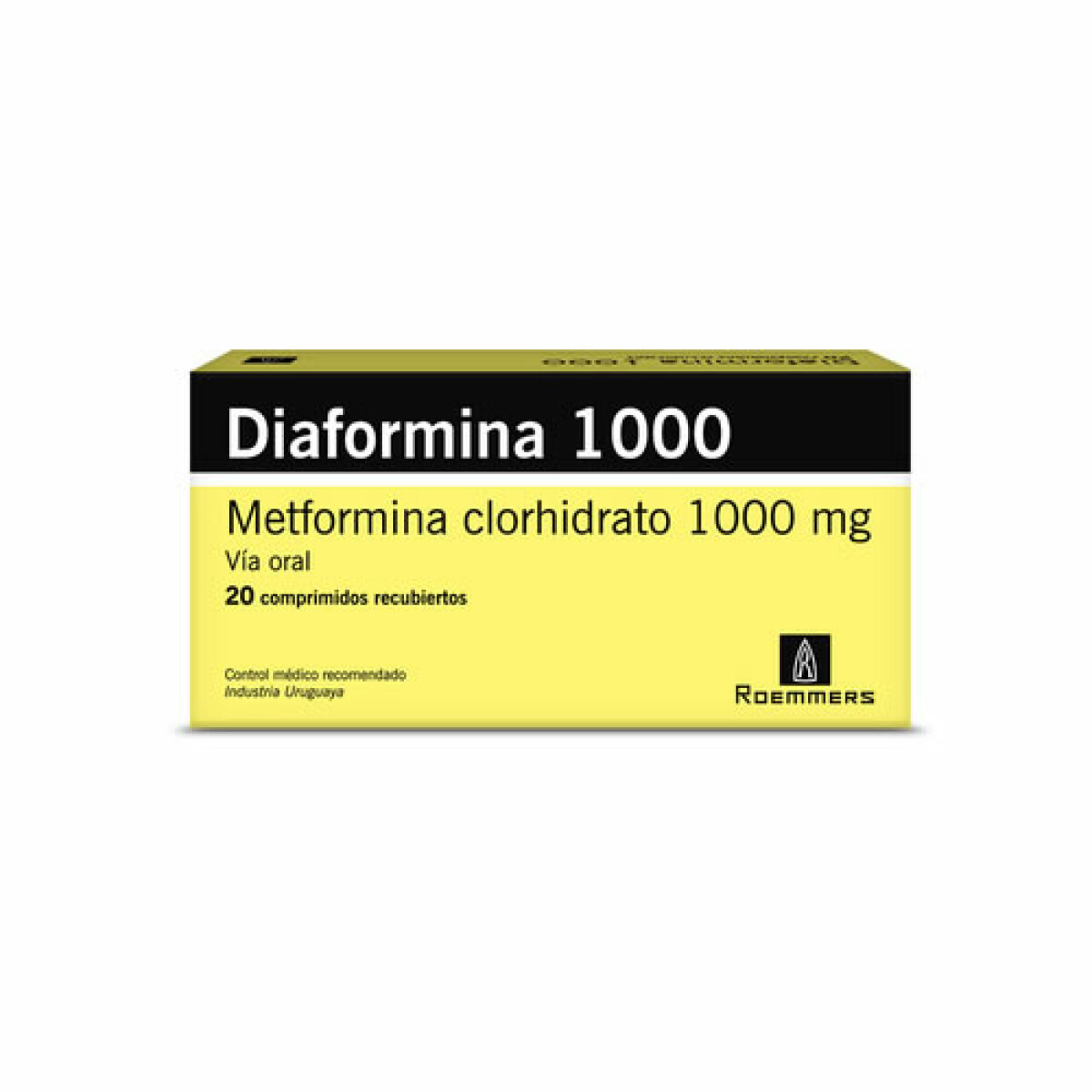Diaformina 1000 mg 20 comprimidos 