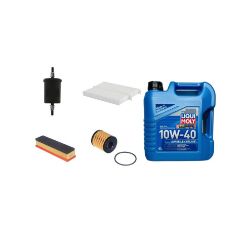 KIT DE FILTROS Y ACEITE 10W40 LIQUI MOLY Kit De Filtros Y Aceite 10w40 Liqui Moly