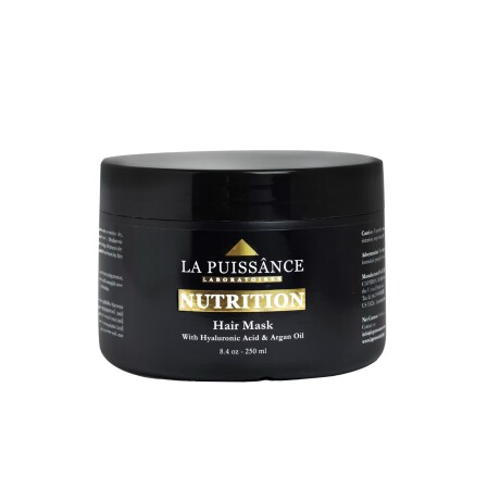 LA PUISSANCE MASCARA PARA TRATAMIENTO 250ML Nutrition Ácido Hialurónico en Liposomas & Aceite de Argán 250ml