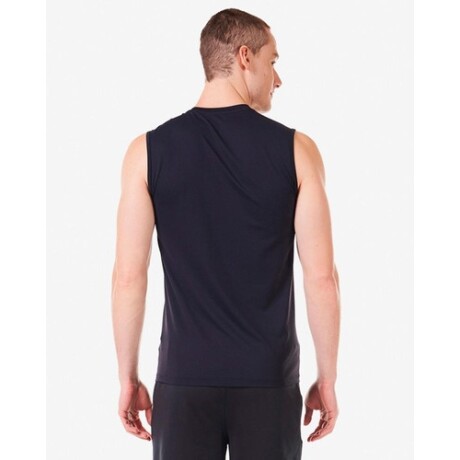 Remera Sin Mangas para Hombre Fila Muscle Slim Negra Remera Sin Mangas para Hombre Fila Muscle Slim Negra
