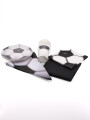 PARTY SET FUTBOL COMPLETO 38PCS NEGRO