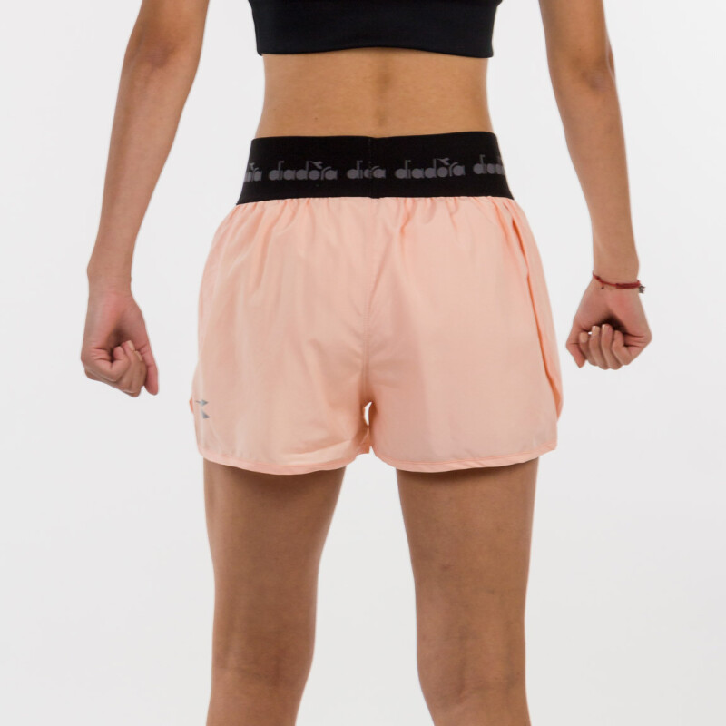 Diadora Dama Sport Short Ladies Dry Fit Coral