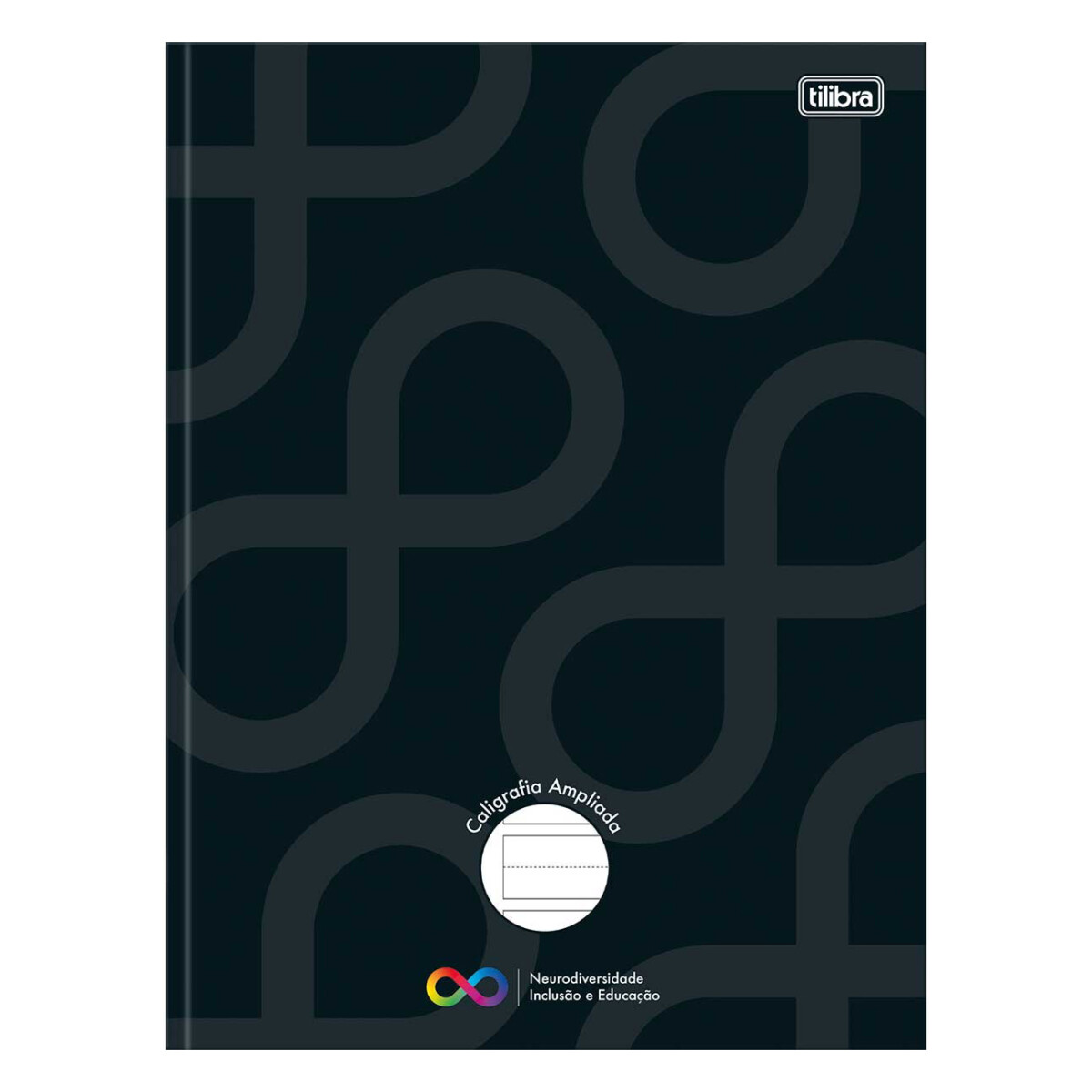 Cuadernola Tilibra Neurodiversidad 40 hojas Caligrafia Ampliada - Negro 
