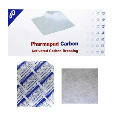 Pharmapad Carbón 1 Trozo 10 Cm.x10 Cm. Pharmapad Carbón 1 Trozo 10 Cm.x10 Cm.