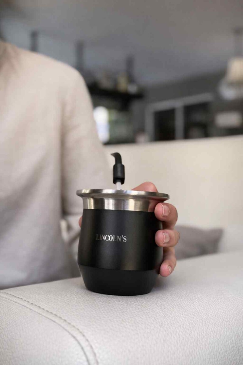 MATE TUNEZ ACERO INOXIDABLE - NEGRO 