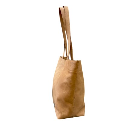 Tote Bag Mona cuero vacuno Whisky