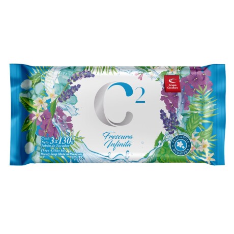 JABON DE TOCADOR C2 TRIPACK FRESCURA INFINITA CAVALLARO 390 001