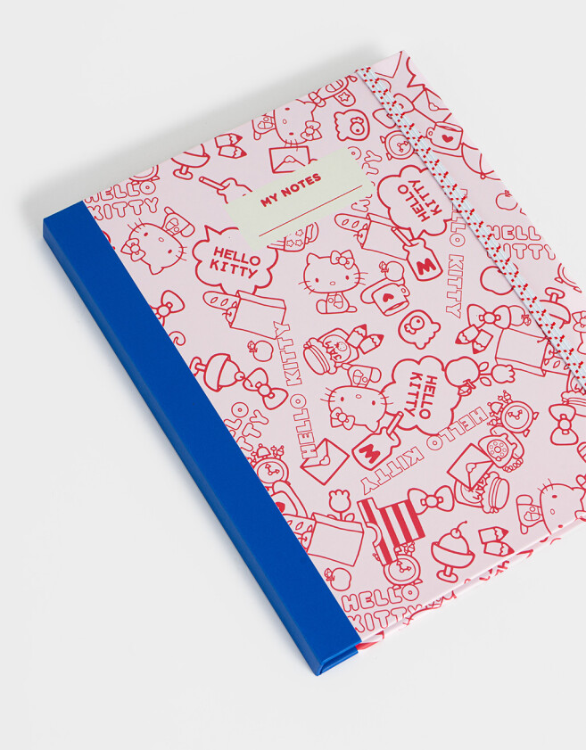 Librería Sets Set De Notas + Planner "hello Kitty" - Combinacion Multicolor