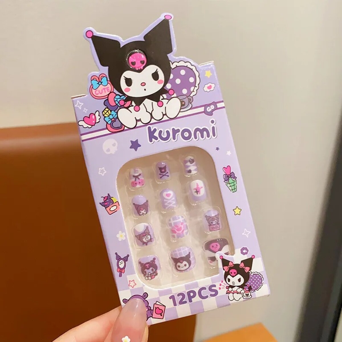 Set De Uñas Personaje - Kuromi 