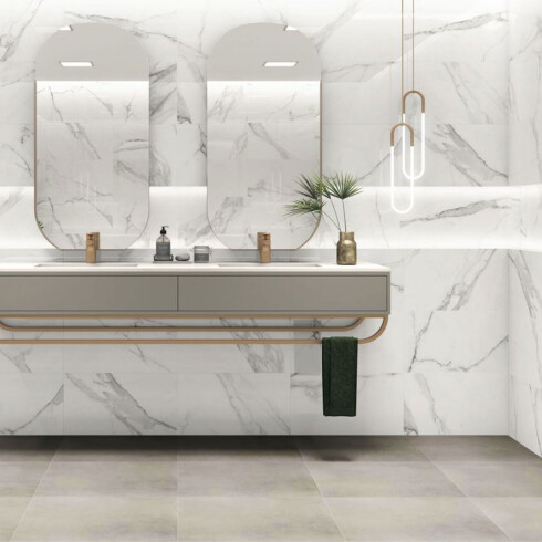Porcelanato Gris Rustico Mate Liso 60X60Cm 9.5Mm Piso Pared GAMAS DE GRIS