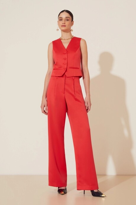 Pantalon Helga Rojo